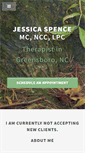 Mobile Screenshot of jessicaspence.com